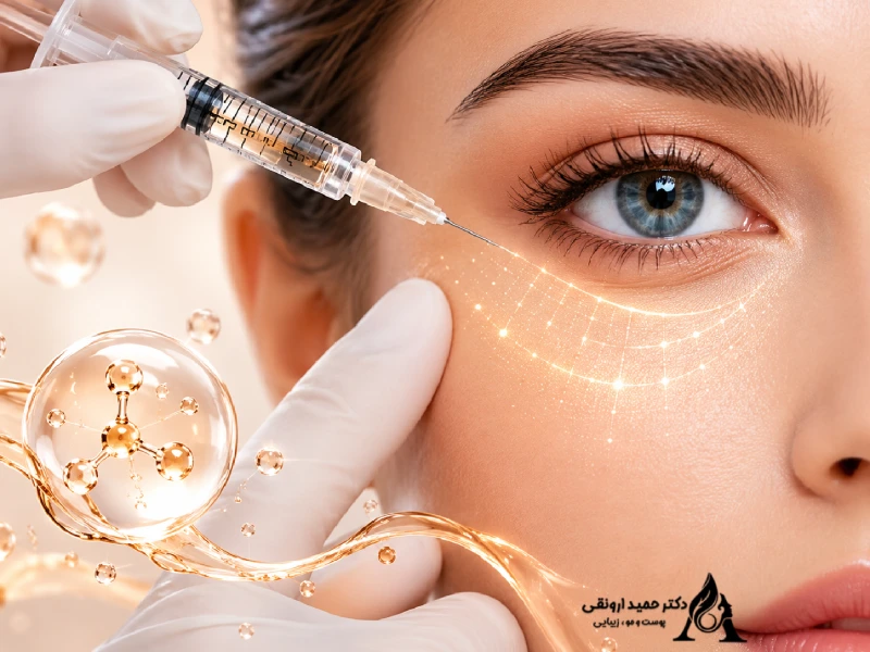 مزوتراپی دور چشم